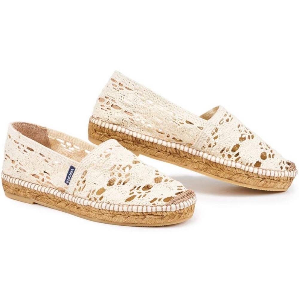 VISCATA Barcelona Garrod Crochet Espadrilles Size EU41 US 9